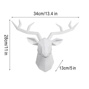 Elegant 3D Deer Head Wall Mount