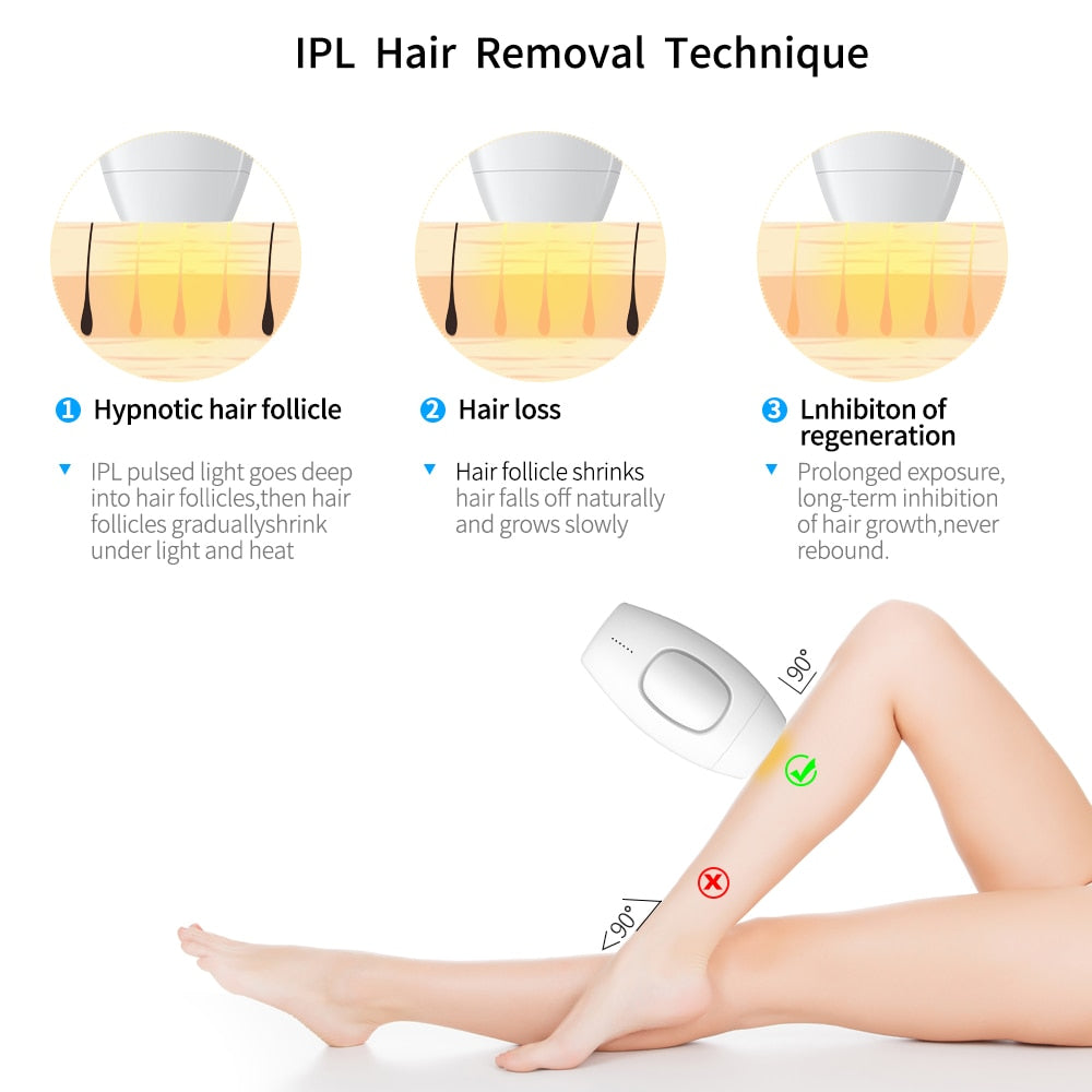 BeautyIPL Hair Removal Device | Permanent Bikini Line Legs