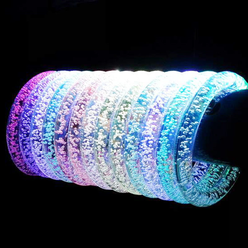 10pcs Colourful LED Bracelets