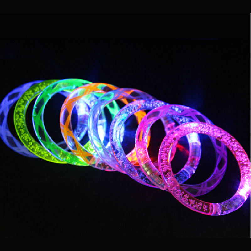 10pcs Colourful LED Bracelets