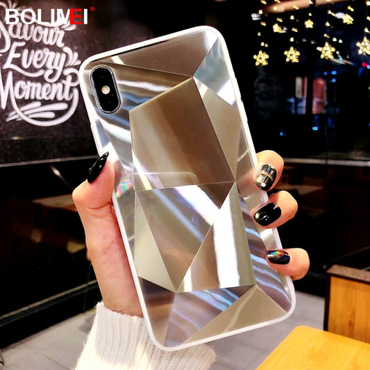 iPhone Diamond Mirror Case