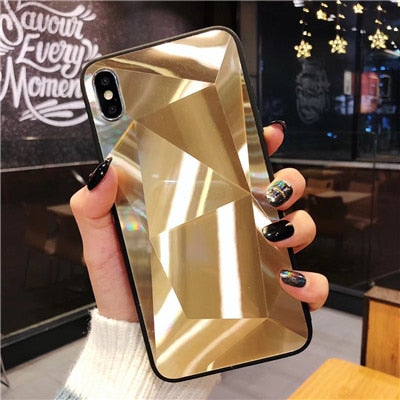 iPhone Diamond Mirror Case