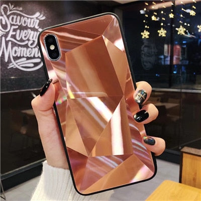 iPhone Diamond Mirror Case