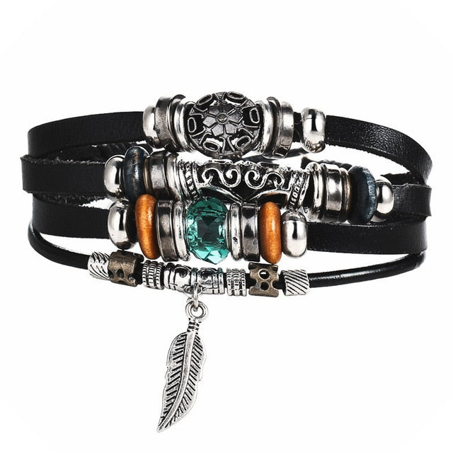 Punk Designed Turkish Eye Bracelets