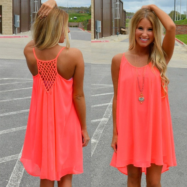 Beautiful Beach Mini Dress