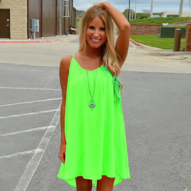 Beautiful Beach Mini Dress