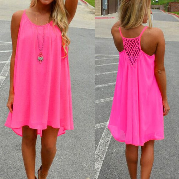 Beautiful Beach Mini Dress