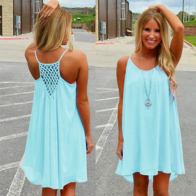 Beautiful Beach Mini Dress