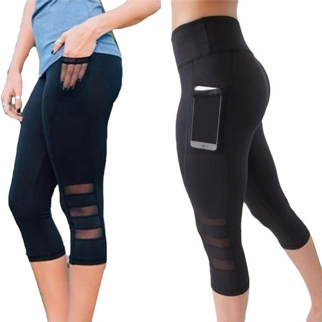 High Waist slim Leggings with Pockets