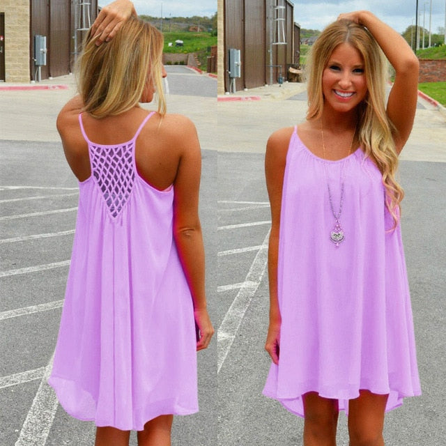 Beautiful Beach Mini Dress