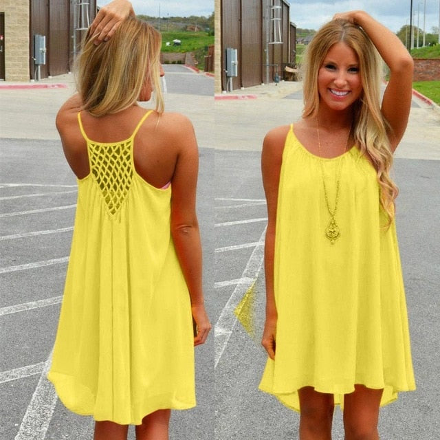 Beautiful Beach Mini Dress