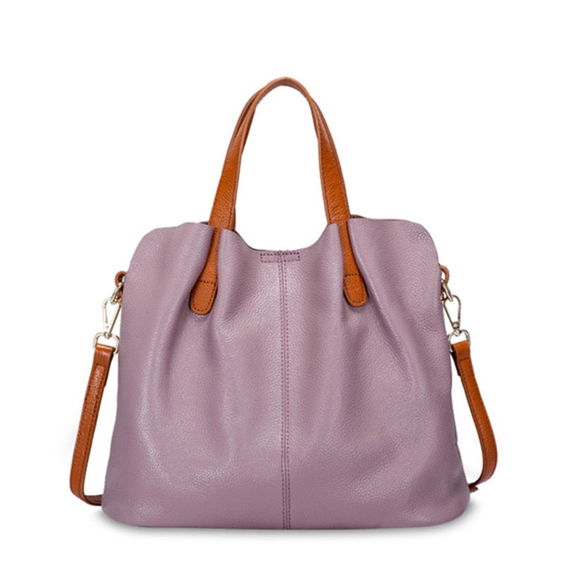 Fashion Genuine Leather Women bag women's handbag Shoulder lady's messenger bag luxury Designer crossbody bags for women ToteS